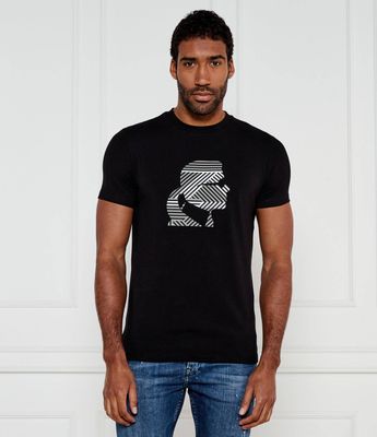 T-shirt męski na wiosnę Karl Lagerfeld ze sklepu: Gomez Fashion Store w kategorii: T-shirty męskie - zdjęcie 874714-BD9-10338_KL251M000031990