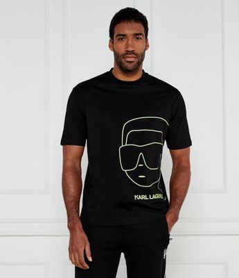 T-shirt męski na wiosnę Karl Lagerfeld ze sklepu: Gomez Fashion Store w kategorii: T-shirty męskie - zdjęcie 874714-BD9-10338_KL251M000037995