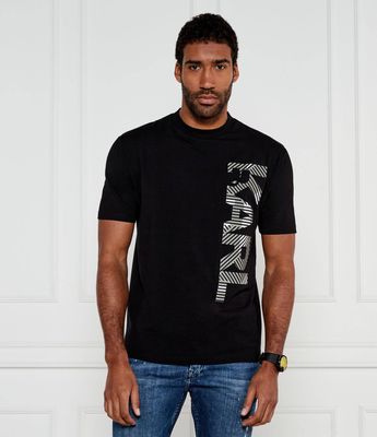 Karl Lagerfeld - T-shirt męski na wiosnę ze sklepu: Gomez Fashion Store w kategorii: T-shirty męskie - zdjęcie 874714-BD9-10338_KL251M000038990