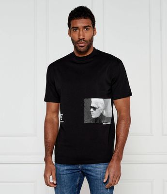 Karl Lagerfeld - T-shirt męski ze sklepu: Gomez Fashion Store w kategorii: T-shirty męskie - zdjęcie 874714-BD9-10338_KL251M000039990