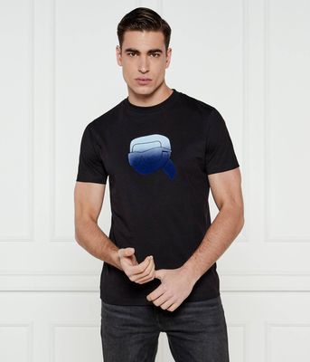 Karl Lagerfeld - T-shirt męski casual ze sklepu: Gomez Fashion Store w kategorii: T-shirty męskie - zdjęcie 874714-BD9-10338_KL251M000040990