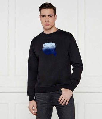 Karl Lagerfeld - Bluza męska jesienna ze sklepu: Gomez Fashion Store w kategorii: Bluzy męskie - zdjęcie 874714-BD9-10338_KL251M000053990