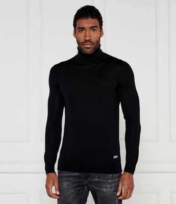 Karl Lagerfeld - Sweter męski casual ze sklepu: Gomez Fashion Store w kategorii: Swetry męskie - zdjęcie 874714-BD9-10338_KL251M000083990