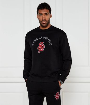 Bluza męska na zimę Karl Lagerfeld ze sklepu: Gomez Fashion Store w kategorii: Bluzy męskie - zdjęcie 874714-BD9-10338_KL251M000088990