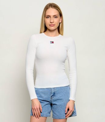 Bluzka damska casualowa Tommy Jeans ze sklepu: Gomez Fashion Store w kategorii: Bluzki damskie - zdjęcie 874714-BD9-10338_TM251W000024A07