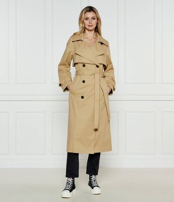 Płaszcz damski casual Tommy Jeans ze sklepu: Gomez Fashion Store w kategorii: Płaszcze damskie - zdjęcie 874714-BD9-10338_TM251W000057F70