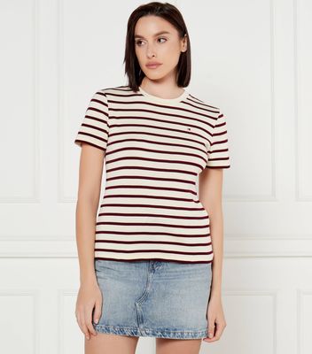 Bluzka damska casual Tommy Hilfiger ze sklepu: Gomez Fashion Store w kategorii: Bluzki damskie - zdjęcie 874714-BD9-10338_TH251W000054F72