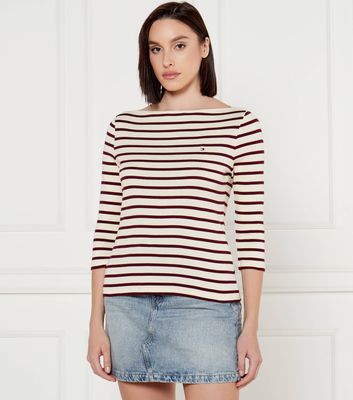 Bluzka damska jesienna Tommy Hilfiger ze sklepu: Gomez Fashion Store w kategorii: Bluzki damskie - zdjęcie 874714-BD9-10338_TH251W000055F72