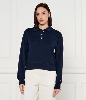 Bluza damska na jesień casualowa Tommy Hilfiger ze sklepu: Gomez Fashion Store w kategorii: Bluzy damskie - zdjęcie 874714-BD9-10338_TH251W000064F71