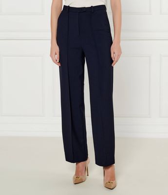 Spodnie damskie jesienne Tommy Hilfiger ze sklepu: Gomez Fashion Store w kategorii: Spodnie damskie - zdjęcie 874714-BD9-10338_TH251W000072F71