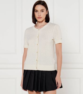 Sweter damski casual Tommy Hilfiger ze sklepu: Gomez Fashion Store w kategorii: Swetry damskie - zdjęcie 874714-BD9-10338_TH251W000074H58