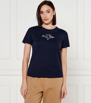 Bluzka damska na wiosnę Tommy Hilfiger ze sklepu: Gomez Fashion Store w kategorii: Bluzki damskie - zdjęcie 874714-BD9-10338_TH251W000080F71