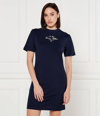 Sukienka na wiosnę Tommy Hilfiger ze sklepu: Gomez Fashion Store w kategorii: Sukienki - zdjęcie 874714-BD9-10338_TH251W000085F71