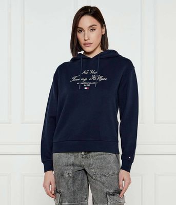 Bluza damska w stylu młodzieżowym Tommy Hilfiger ze sklepu: Gomez Fashion Store w kategorii: Bluzy damskie - zdjęcie 874714-BD9-10338_TH251W000086F71
