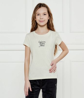 Bluzka dziewczęca letnia Calvin Klein Jeans ze sklepu: Gomez Fashion Store w kategorii: Bluzki dziewczęce