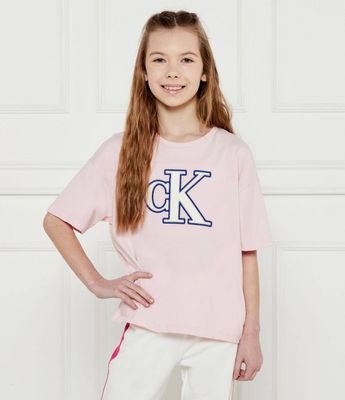 Bluzka dziewczęca letnia Calvin Klein Jeans ze sklepu: Gomez Fashion Store w kategorii: Bluzki dziewczęce