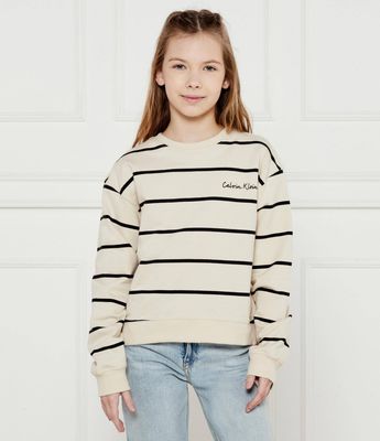 Bluza dziewczęca na wiosnę Calvin Klein Jeans ze sklepu: Gomez Fashion Store w kategorii: Bluzy dziewczęce