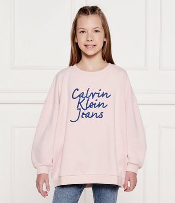 Bluza dziewczęca zimowa Calvin Klein Jeans ze sklepu: Gomez Fashion Store w kategorii: Bluzy dziewczęce