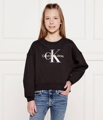 Bluza dziewczęca jesienna Calvin Klein Jeans ze sklepu: Gomez Fashion Store w kategorii: Bluzy dziewczęce