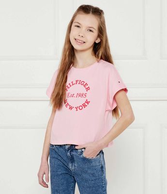 Bluzka dziewczęca na lato Tommy Hilfiger ze sklepu: Gomez Fashion Store w kategorii: Bluzki dziewczęce