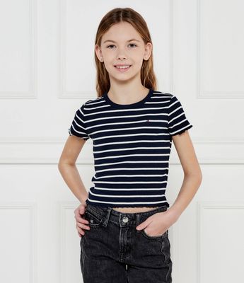 Bluzka dziewczęca na lato Tommy Hilfiger ze sklepu: Gomez Fashion Store w kategorii: Bluzki dziewczęce