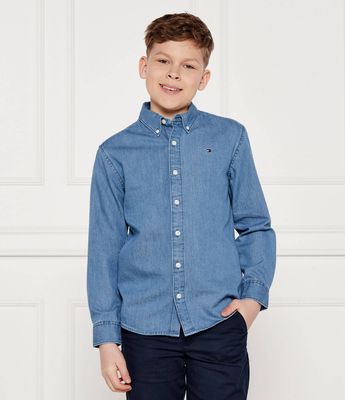 Koszula chłopięca na wiosnę Tommy Hilfiger ze sklepu: Gomez Fashion Store w kategorii: Koszule chłopięce