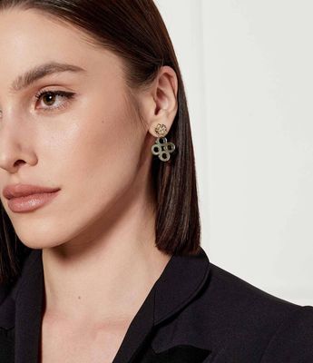 Kolczyki TORY BURCH ze sklepu: Gomez Fashion Store w kategorii: Kolczyki - zdjęcie 874714-BD9-10338_TO251W000052760