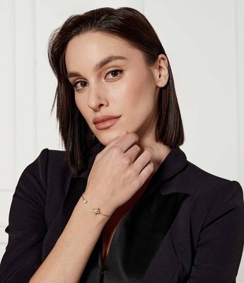 TORY BURCH - Bransoletka ze sklepu: Gomez Fashion Store w kategorii: Bransoletki - zdjęcie 874714-BD9-10338_TO251W000053782