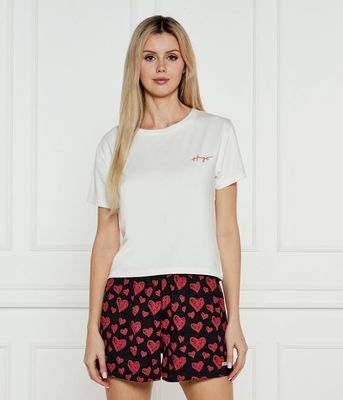 Bluzka damska Hugo Bodywear ze sklepu: Gomez Fashion Store w kategorii: Bluzki damskie - zdjęcie 874714-BD9-10338_BZ251W000023102