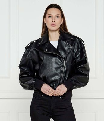 Kurtka damska na jesień HUGO ze sklepu: Gomez Fashion Store w kategorii: Kurtki damskie - zdjęcie 874714-BD9-10338_BU251W000037001
