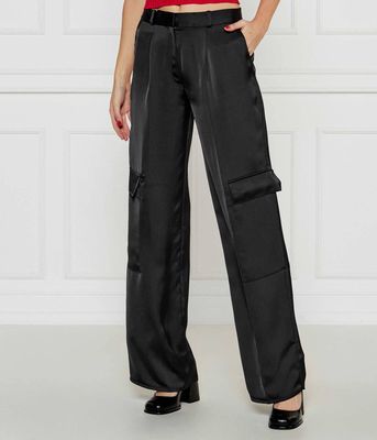 HUGO - Spodnie damskie jesienne ze sklepu: Gomez Fashion Store w kategorii: Spodnie damskie - zdjęcie 874714-BD9-10338_BU251W000045001