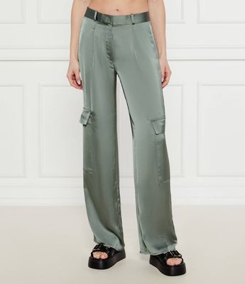 Spodnie damskie sportowe wiosenne HUGO ze sklepu: Gomez Fashion Store w kategorii: Spodnie damskie - zdjęcie 874714-BD9-10338_BU251W000045343