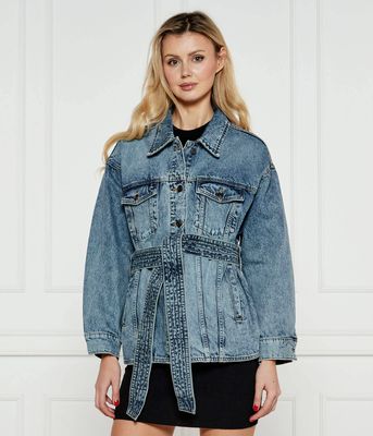 Kurtka damska na wiosnę HUGO ze sklepu: Gomez Fashion Store w kategorii: Kurtki damskie - zdjęcie 874714-BD9-10338_BU251W000061435