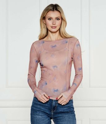 Bluzka damska na wiosnę HUGO ze sklepu: Gomez Fashion Store w kategorii: Bluzki damskie - zdjęcie 874714-BD9-10338_BU251W000078963