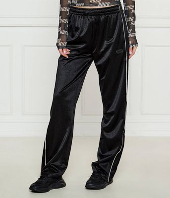 Spodnie damskie w sportowym stylu HUGO ze sklepu: Gomez Fashion Store w kategorii: Spodnie damskie - zdjęcie 874714-BD9-10338_BU251W000081001