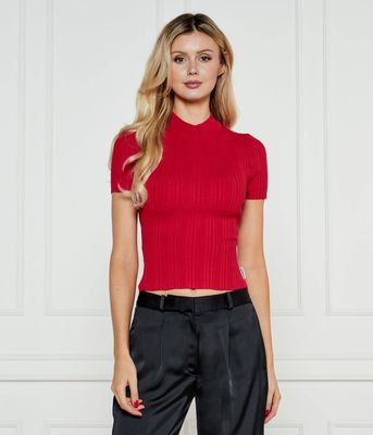 Bluzka damska HUGO ze sklepu: Gomez Fashion Store w kategorii: Bluzki damskie - zdjęcie 874714-BD9-10338_BU251W000091610