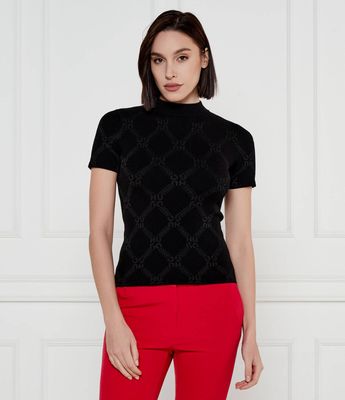 Bluzka damska HUGO ze sklepu: Gomez Fashion Store w kategorii: Bluzki damskie - zdjęcie 874714-BD9-10338_BU251W000096972