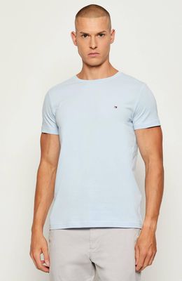 T-shirt męski casual na lato Tommy Hilfiger ze sklepu: Gomez Fashion Store w kategorii: T-shirty męskie - zdjęcie 874714-BD9-10338_TH251M000045G36
