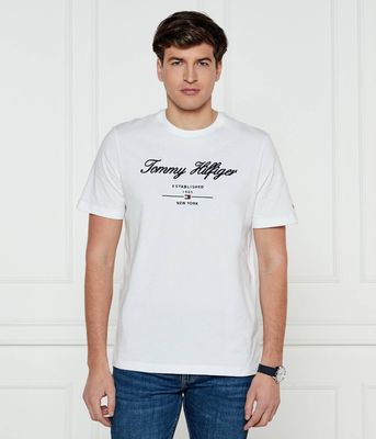 T-shirt męski młodzieżowy na wiosnę Tommy Hilfiger ze sklepu: Gomez Fashion Store w kategorii: T-shirty męskie - zdjęcie 874714-BD9-10338_TH251M000046D96