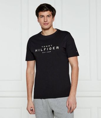 T-shirt męski na wiosnę Tommy Hilfiger ze sklepu: Gomez Fashion Store w kategorii: T-shirty męskie - zdjęcie 874714-BD9-10338_TH251M000054D12