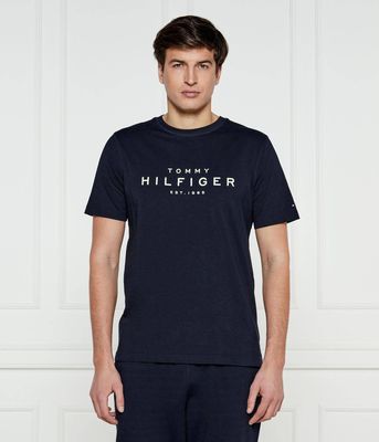 T-shirt męski w stylu młodzieżowym Tommy Hilfiger ze sklepu: Gomez Fashion Store w kategorii: T-shirty męskie - zdjęcie 874714-BD9-10338_TH251M000054F23