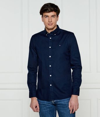 Koszula męska jesienna casual Tommy Hilfiger ze sklepu: Gomez Fashion Store w kategorii: Koszule męskie - zdjęcie 874714-BD9-10338_TH251M000063F32