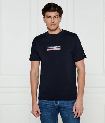 T-shirt męski na wiosnę Tommy Hilfiger ze sklepu: Gomez Fashion Store w kategorii: T-shirty męskie - zdjęcie 874714-BD9-10338_TH251M000074F23