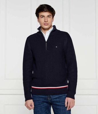Tommy Hilfiger - Sweter męski ze sklepu: Gomez Fashion Store w kategorii: Swetry męskie - zdjęcie 874714-BD9-10338_TH251M000099F23