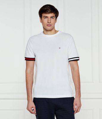 T-shirt męski na wiosnę Tommy Hilfiger ze sklepu: Gomez Fashion Store w kategorii: T-shirty męskie - zdjęcie 874714-BD9-10338_TH251M000073D96