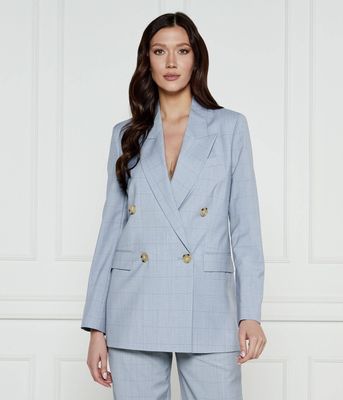 Marynarka elegancki BOSS BLACK ze sklepu: Gomez Fashion Store w kategorii: Marynarki damskie - zdjęcie 874714-BD9-10338_BB251W000041967