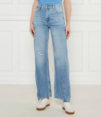 Jeansy damskie w miejskim stylu BOSS BLACK ze sklepu: Gomez Fashion Store w kategorii: Jeansy damskie - zdjęcie 874714-BD9-10338_BB251W000055405