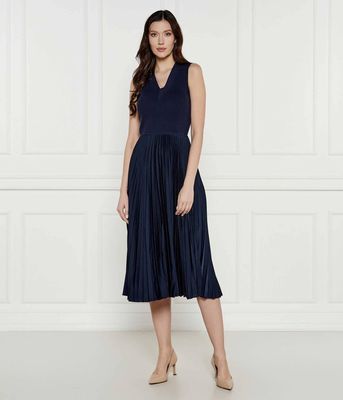 BOSS BLACK - Sukienka trapezowa ze sklepu: Gomez Fashion Store w kategorii: Sukienki - zdjęcie 874714-BD9-10338_BB251W000069406