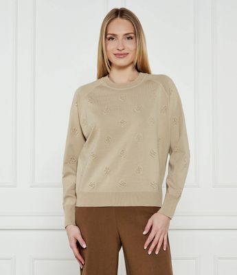 Sweter damski BOSS BLACK ze sklepu: Gomez Fashion Store w kategorii: Swetry damskie - zdjęcie 874714-BD9-10338_BB251W000070269