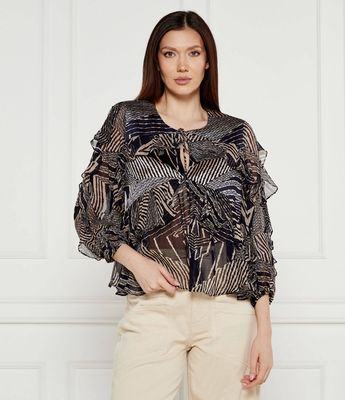 Bluzka damska elegancka Ba&sh ze sklepu: Gomez Fashion Store w kategorii: Bluzki damskie - zdjęcie 874714-BD9-10338_BH251W000003022
